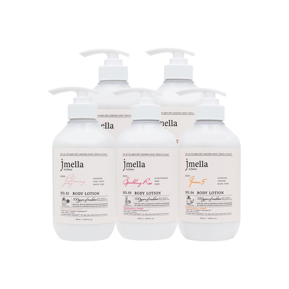 Jmella in France Body Lotion 500 ml. เจเมล่า บอดี้ โลชั่น ครีมโลชั่น ทาผิว