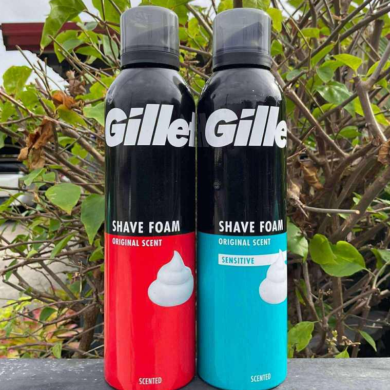 โฟมโกนหนวด ยิลเลตต์ ขนาด 300ml. Gillette Foamy/Shaving Foam