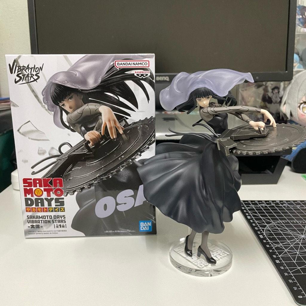 (พร้อมส่ง/มือ2/ของแท้) ฟิกเกอร์ Sakamoto days - Osaragi โอซารางิ Vibration stars (ver. I) banpresto 
