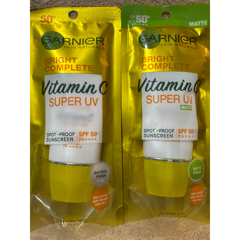 GARNIER SKINNATURALS BRIGHT COMPLETE SUPER UVการ์นิเย่