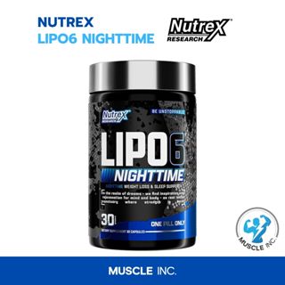 Nutrex- Lipo6 Nighttime 30cps พร้อมส่ง!!