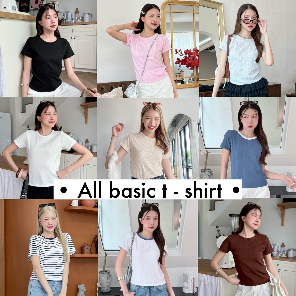 88story.th - รวมเสื้อยืด พร้อมส่ง เสื้อยืดคอกลมผ้าอย่างดีเนื้อนุ่ม ผ้าไม่ต้องรีด everyday look ใส่ได