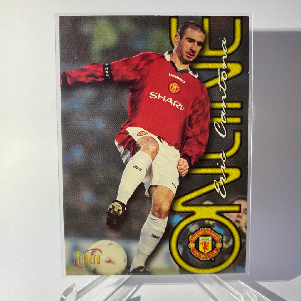 การ์ดนักฟุตบอล ERIC CANTONA , MANCHESTER UNITED, FUTERA 1997