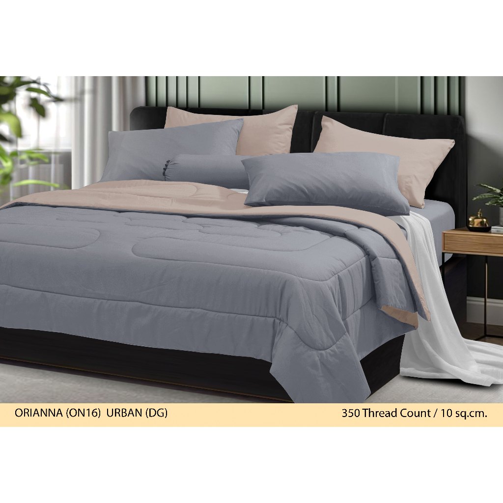 STEVENS ชุดเครื่องนอน ดีไซน์ ORIANNA16 # URBAN รุ่น SOFTEX เนื้อผ้าไมโครไฟเบอร์