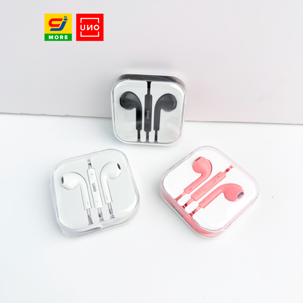 UNO หูฟัง  Wired Earphones  3.5 mm.