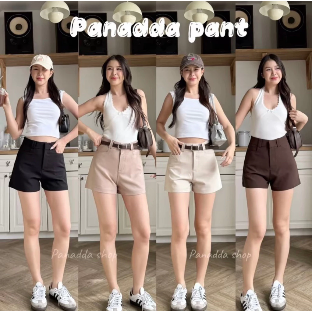 G11 Bella Short Pants ขาสั้นกระเป๋าปืนผ้าไอด้า PANADDA