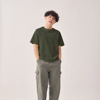 เสื้อโคตรเย็น Basic T-Shirt Ultra Cool Mynds รุ่น Regular โคตรเย็น สีเขียวมอส - Moss Green