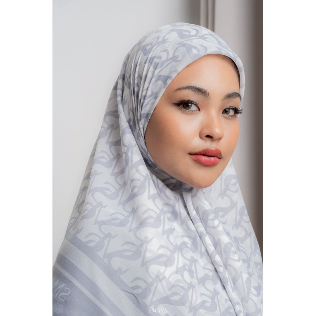 Cotton Nano Matt ฮิญาบพิมพ์ลาย ขนาด 115*115 cm ราคา ถูกที่สุด ดีลบีเคเค แกลเลอรีภาพที่ 4