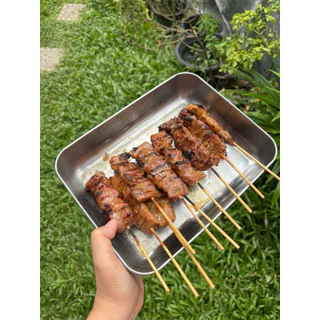เนื้อโคขุนหมักเสียบไม้(20ไม้/แพค)นน.650g.🐮🥩⚡️ส่งด่วน🔥ค่าส่งเหมา✅คละได้ทั้งร้าน❗️โฟมฟรี💦ทุกจังหวัด 🚚💨ส่งขนส่งแช่เย็น❄️