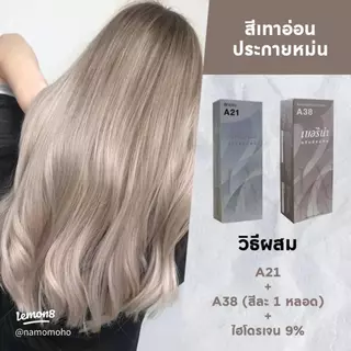เบอริน่า A1 - A47 สี ย้อม ผม Berina hair color น้ำยา เปลี่ยน สี