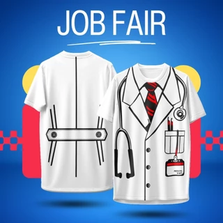 เสื้อคอกลม ลาย อาชีพในฝัน Dream Job