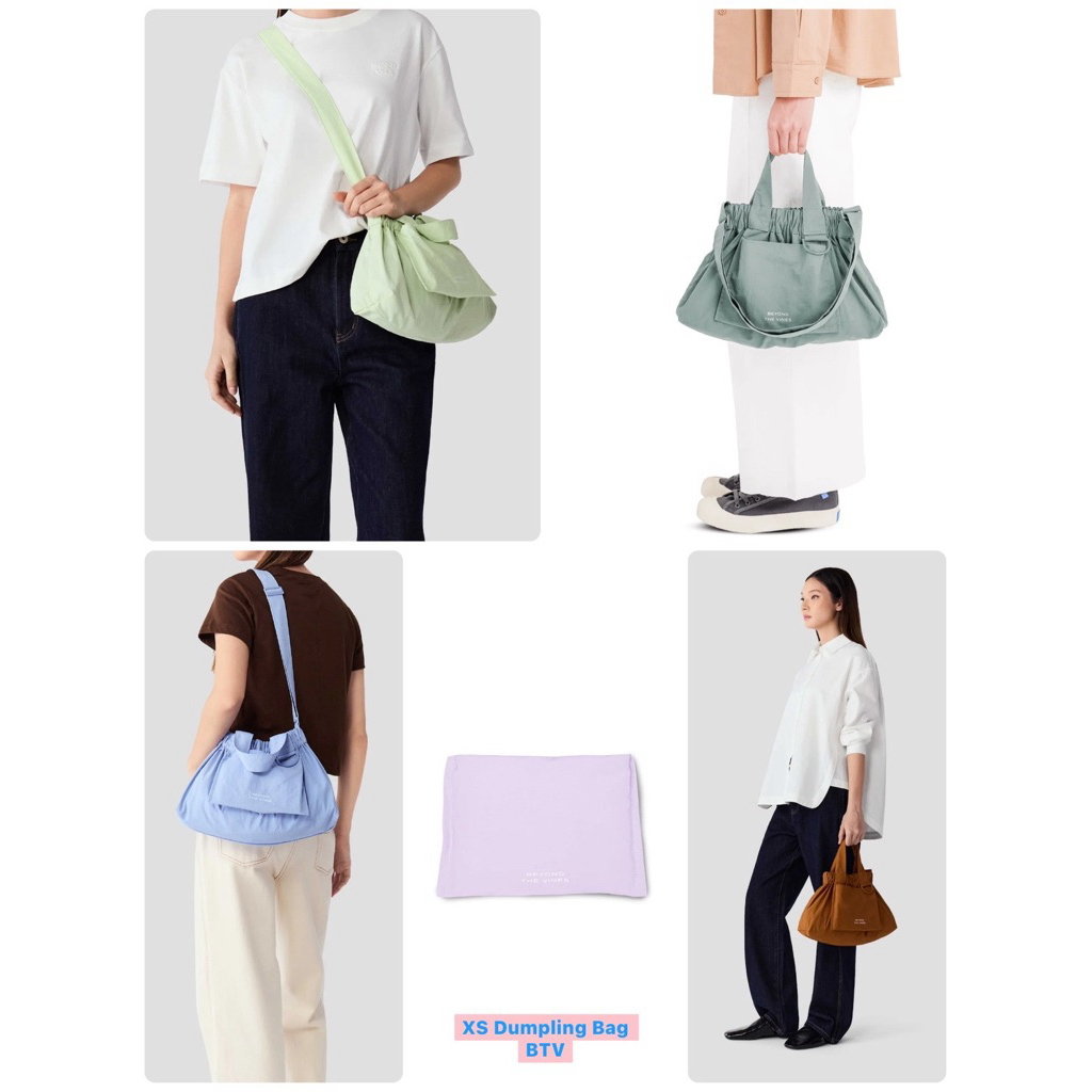 BTV Beyond the Vines XS Dumpling Bag กระเป๋า สะพาย ผ้าไนลอนรีไซเคิล