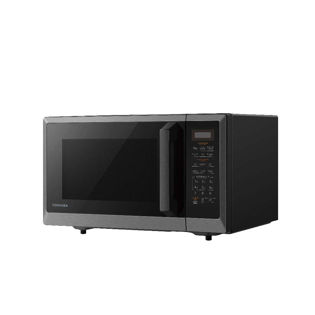 ไมโครเวฟ TOSHIBA ดิจิตอล ML2-EM30PE(BS) 30 ลิตร สีดำ หน้าจอแสดงผล LED 900 W ปรับความร้อนได้ 11 ระดับ ราคา ถูกที่สุด ดีลบีเคเค แกลเลอรีภาพที่ 4