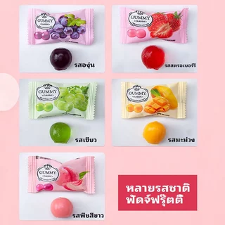 ลูกอมรสผลไม้ 1000g หลากหลายรสชาติ เย็นฟรุกโตรสชาติที่ครอบคลุม Gummy Classic ใหม่ล่าสุด