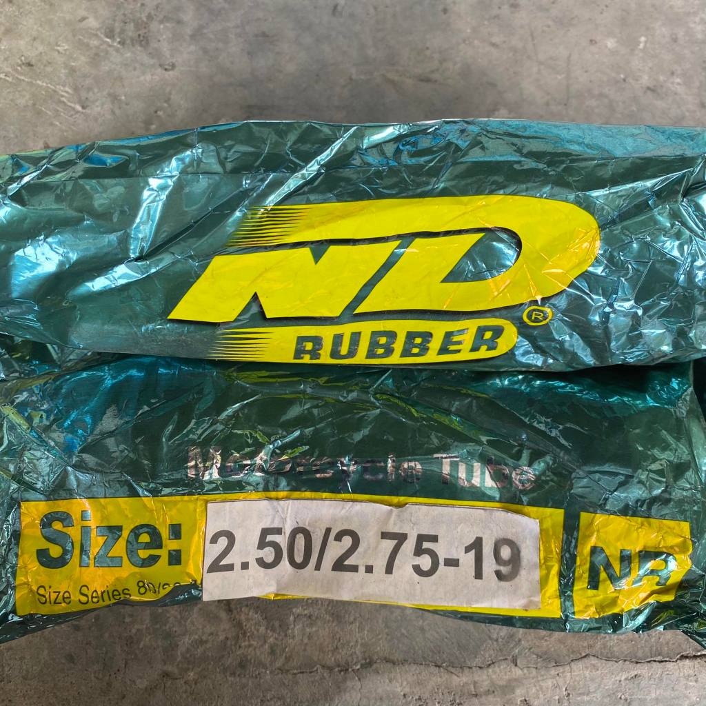 ถูกสุด 5 เส้น ND ยางในมอเตอร์ไซค์ ตราเอ็นดี ขอบ 14, 16, 17, 18 และ 21 ราคาดีที่สุด Motorcycle - รูปที่ 3