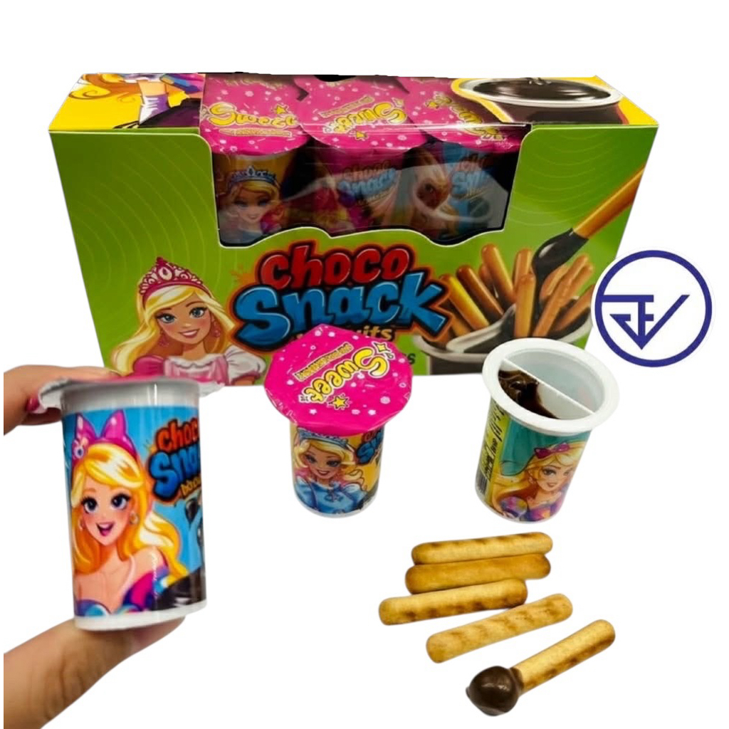 ขนมปังจิ่มช็อคเจ้าหญิง1แพ็ค30ชิ้น