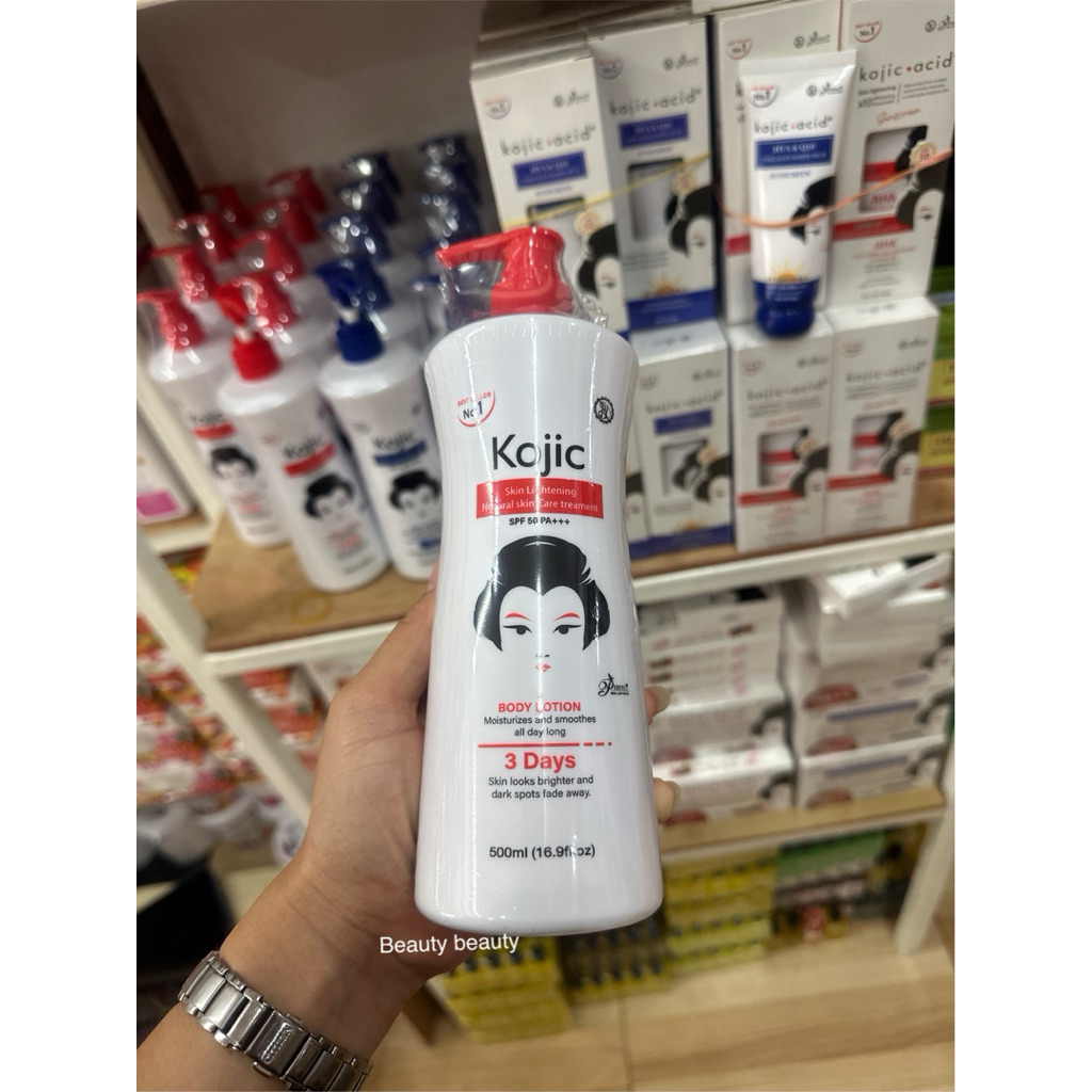 Perfect Skin Lady Kojic Skin Lightening Nutural Skin Care Treament Body Lotion 500ml. โลชั่นโคจิก