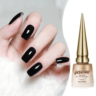 สีทาเล็บ สีทาเล็บเจล สีเล็บเจล GESATHEL 47สี UV/LEDสีเจล ยาทาเล็บเจล สีเจลทาเล็บ เล็บเจลแท้สวยๆ 15ml