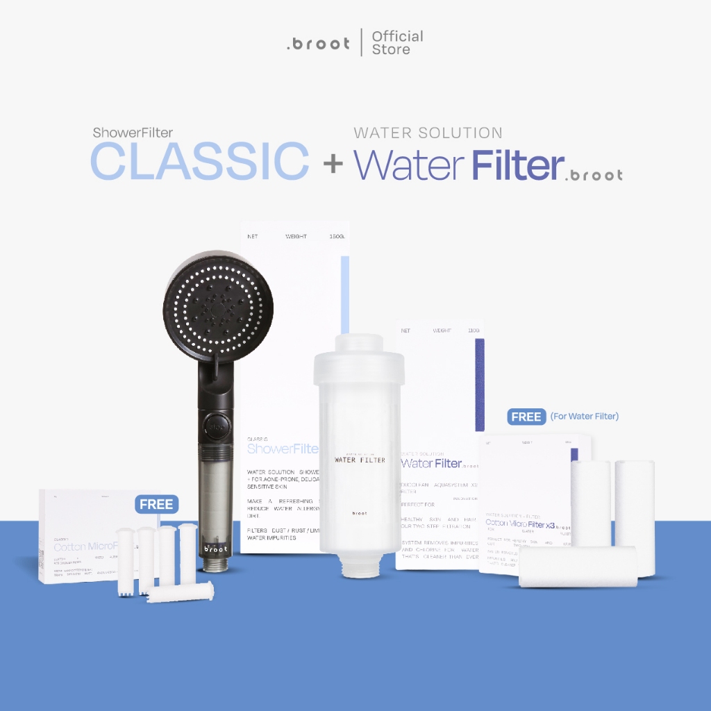 SET SHOWER FILTER + WATER FILTER