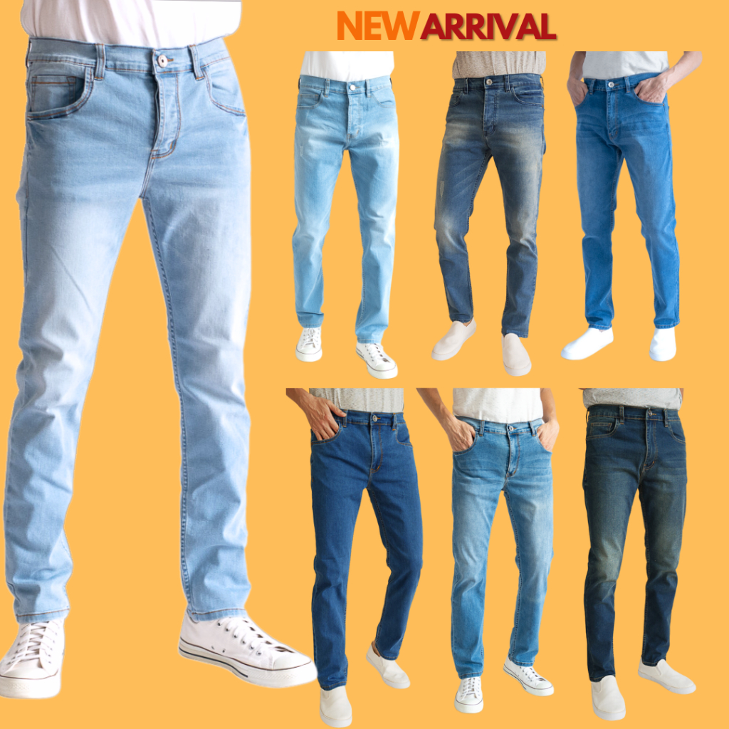 กางเกงยีนส์ผู้ชาย ยีนส์ผ้ายืด ขากรเะบอกเล็ก หลายรุ่น ทรงสวย คุณภาพพรีเมื่ยม  Ogle 747501