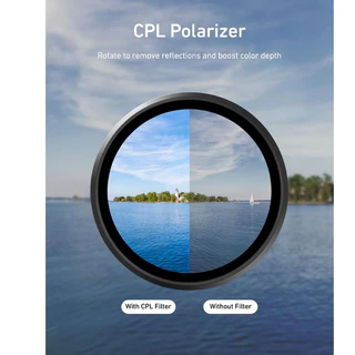 Telesin DJI Osmo Action 6 CPL+ND8 / ND16 / ND32 Filter Kit (S5-FLT-40)