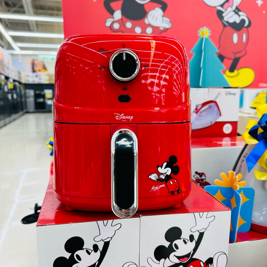 LOTUSS DISNEY หม้อทอด Y25 2.3L HTB09 สีแดง 🎈