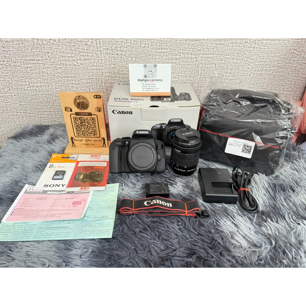 Canon eos 800d สภาพสวย 📷 มีบริการส่งด่วนใน กทม. 📸