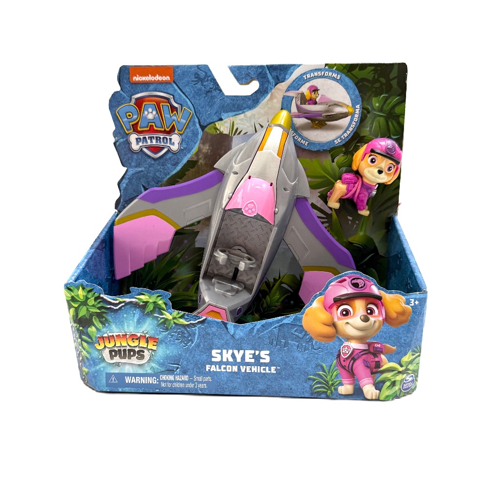 Paw Patrol ของเล่นยานพาหนะพร้อมฟิกเกอร์ Jungle Pups Skye's Falcon3