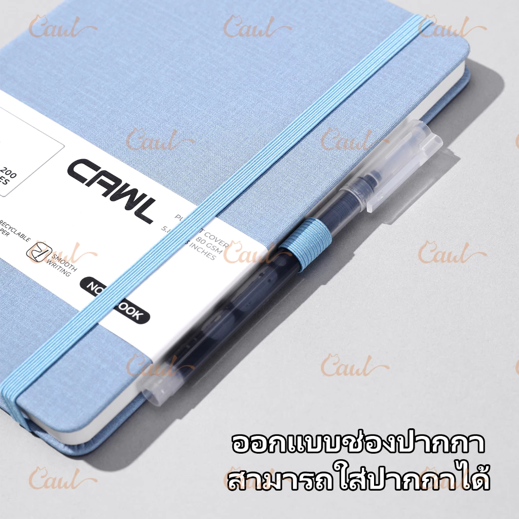 CAWL สมุดโน๊ต A5 A6 มีที่เสียบปากกา thumbnail 5