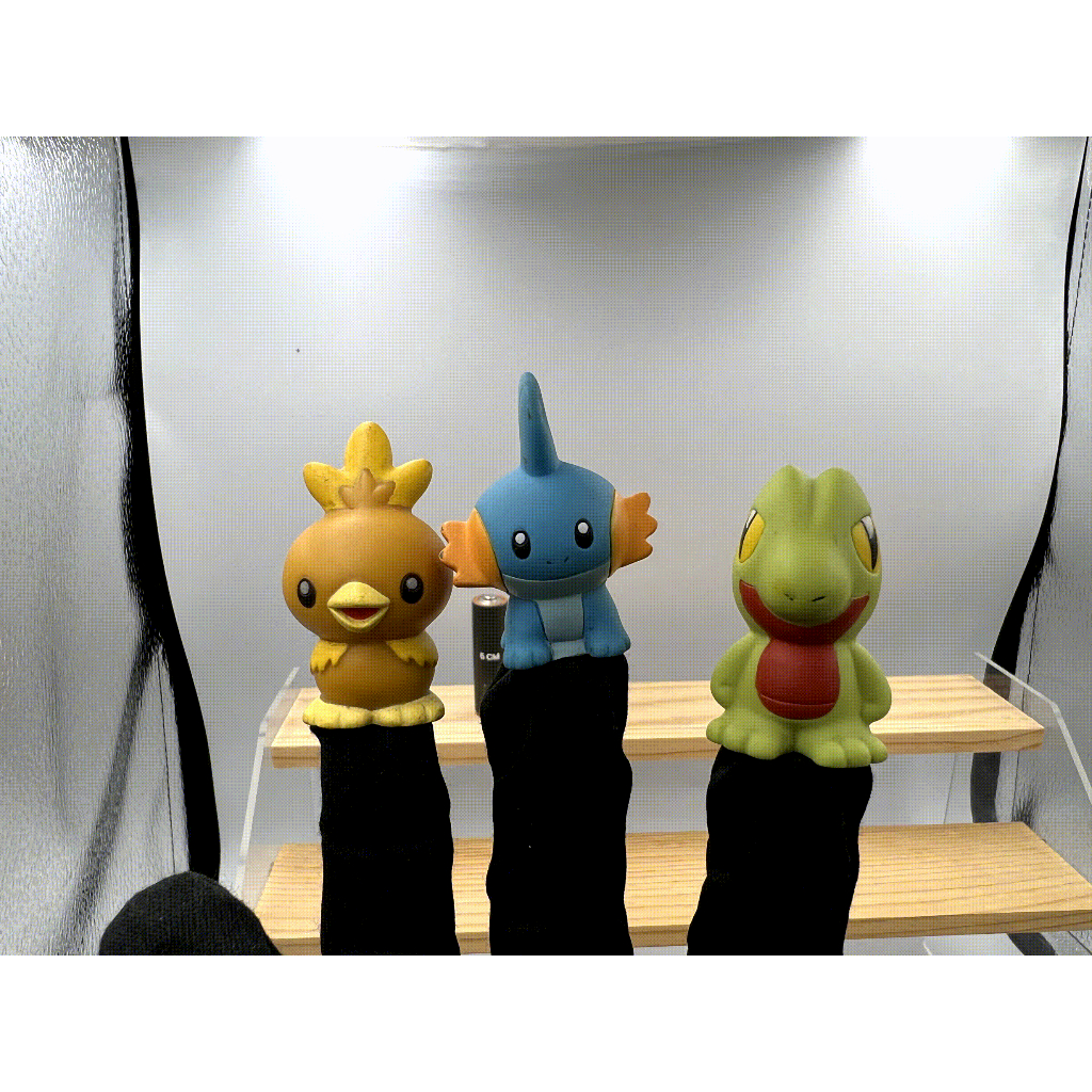 Pokemon BP. 2003 set of 3 : Torchic, Mudkip, Treeko