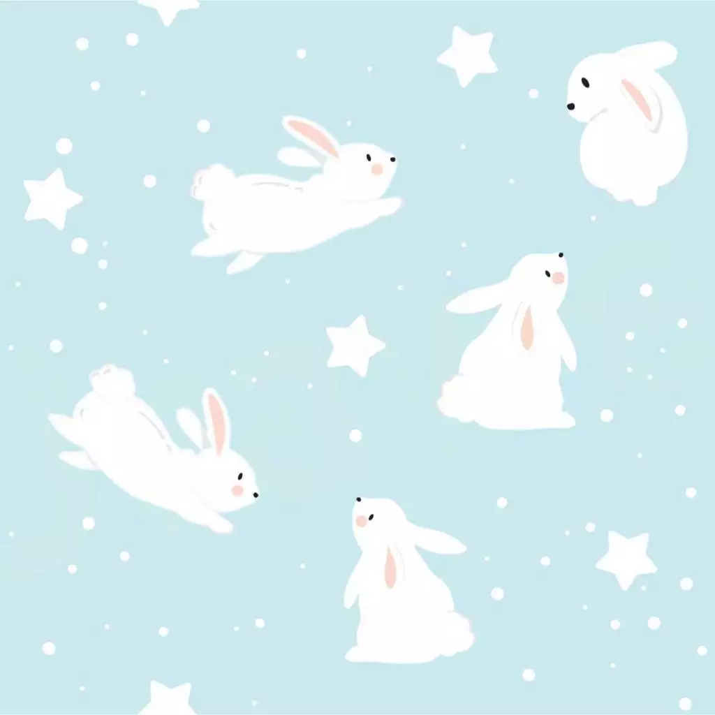 ชุดผ้าปูและผ้านวมเนื้อผ้า Bamboo 1000 เส้นด้าย ลาย Rabbit thumbnail 10