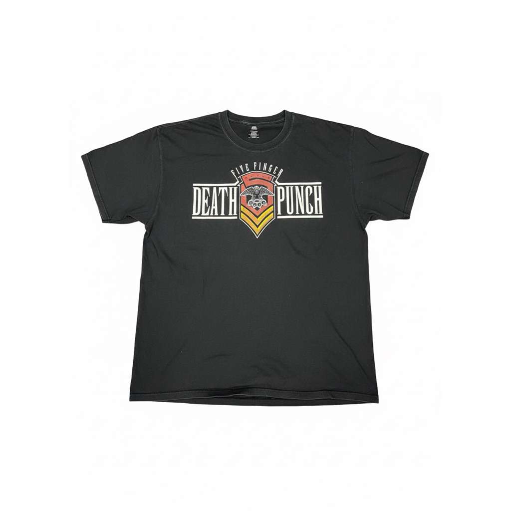 *defect* เสื้อยืดดำสกรีนลาย