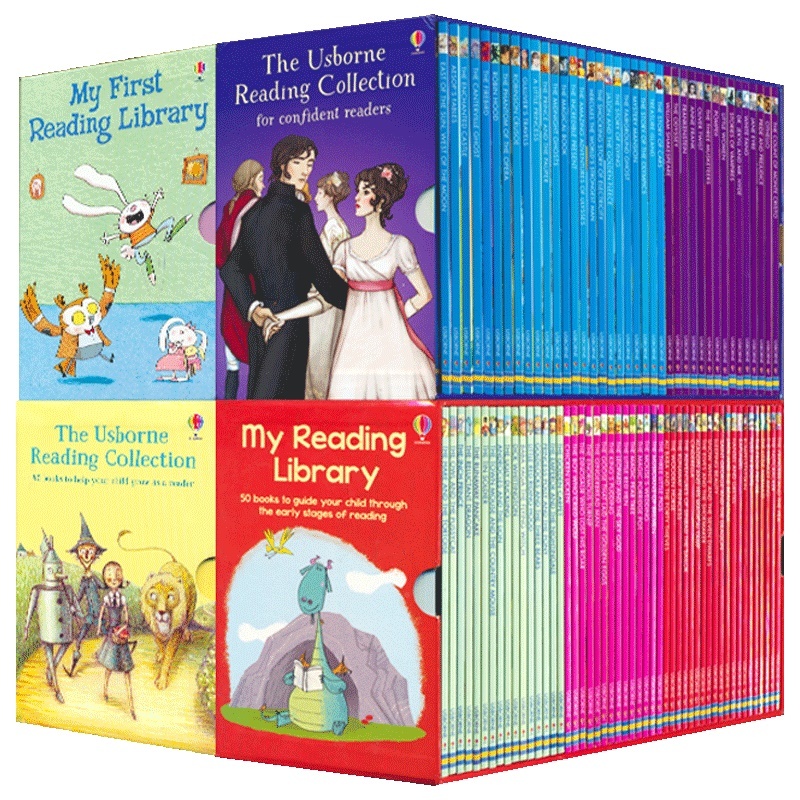 My First Reading Library package includes 180books graded English books