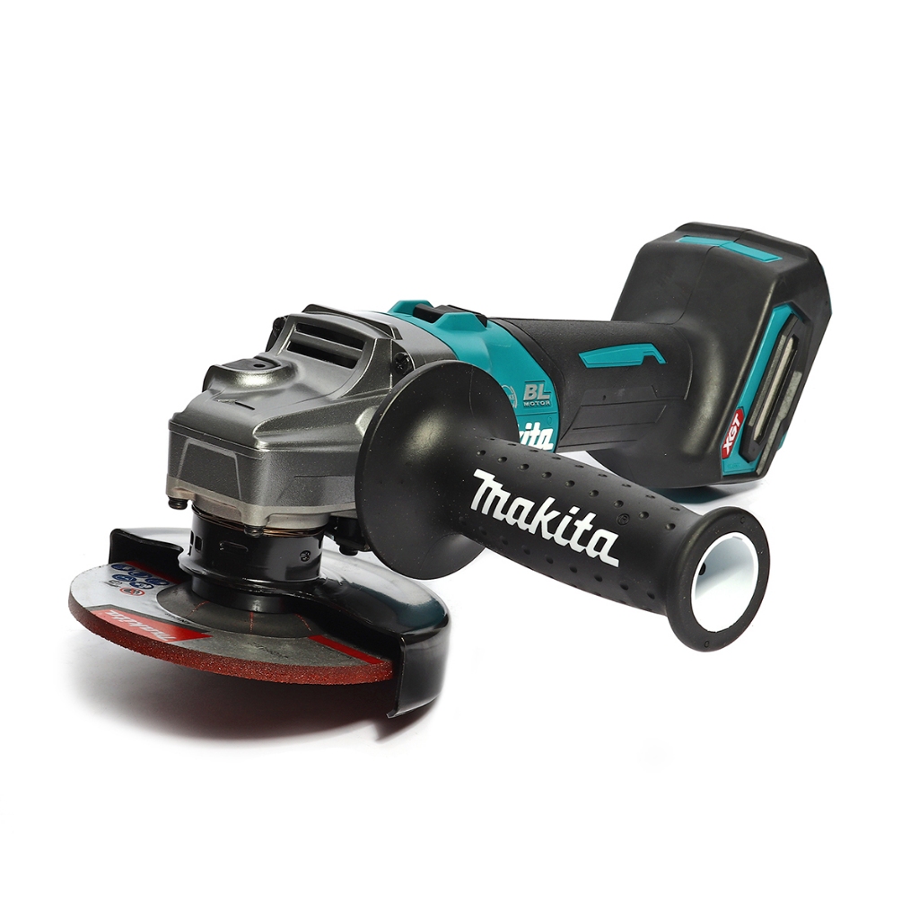 MAKITA เครื่องเจียไร้สาย 40 โวลต์ ขนาด 4 นิ้ว รุ่น GA011GZ ความเร็วรอบตัวเปล่า 8,500 รอบ/นาที สวิตซ์