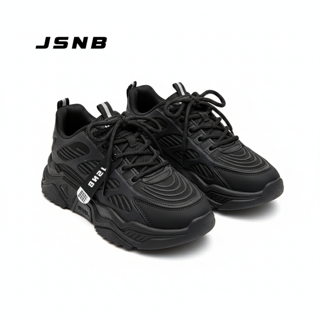 JSNB ส่งฟรี รองเท้าผ้าใบทรงสปอร์ต พร้อมส่ง รองเท้ากีฬา ใส่วิ่งได้ พื้นหนานุ่ม เบ