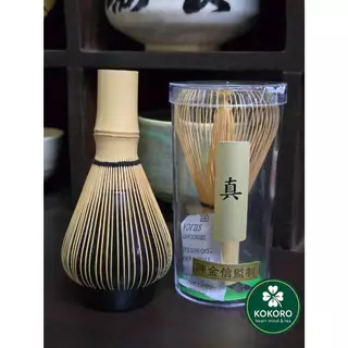 KOKORO 🍀Shin chasen – แปรง Shin อ.เฉิน ไม้ไผ่สีธรรมชาติ สำหรับชงมัทฉะ **พร้อมส่ง**