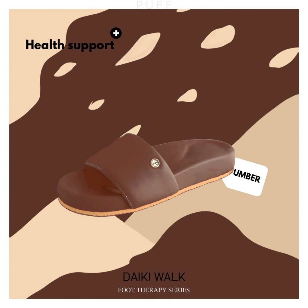 PUFFSHOES.OFFICIAL : DAIKI WALK Foot Therapy Series Umber