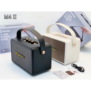 ลำโพงบลูทูธ รุ่นM4Ⅱ 20วัตต์ ปรับเบสได้ พร้อมสายหิ้วแบบหนัง ของแท้ 100% Bluetooth speaker
