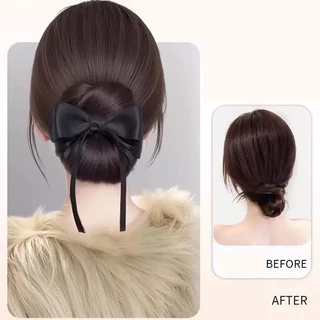 🔥พร้อมส่ง🔥กิ๊บติดผมวิกผม สไตล์เกาหลี ลอนยุ่งๆ ลอนดังโงะ แฮร์พีชผมลอน กิ๊บมวยผม มวยผมเจ้าสาว กิ๊บดังโงะ ผมลอนยุ่ง