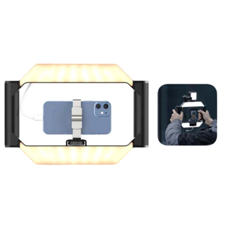 Ulanzi Urig Light ด้ามจับมือถือ ด้ามจับกันสั่น พร้อมไฟถ่ายรูป LED รีโมทบลูทูธ ไลฟ์สด ถ่ายวิดีโอ Vlog