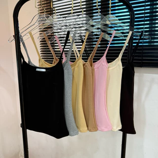 Daily Curve Tank\\ สายเดี่ยวทรงเข้ารูปใส่ง่ายทุกวัน