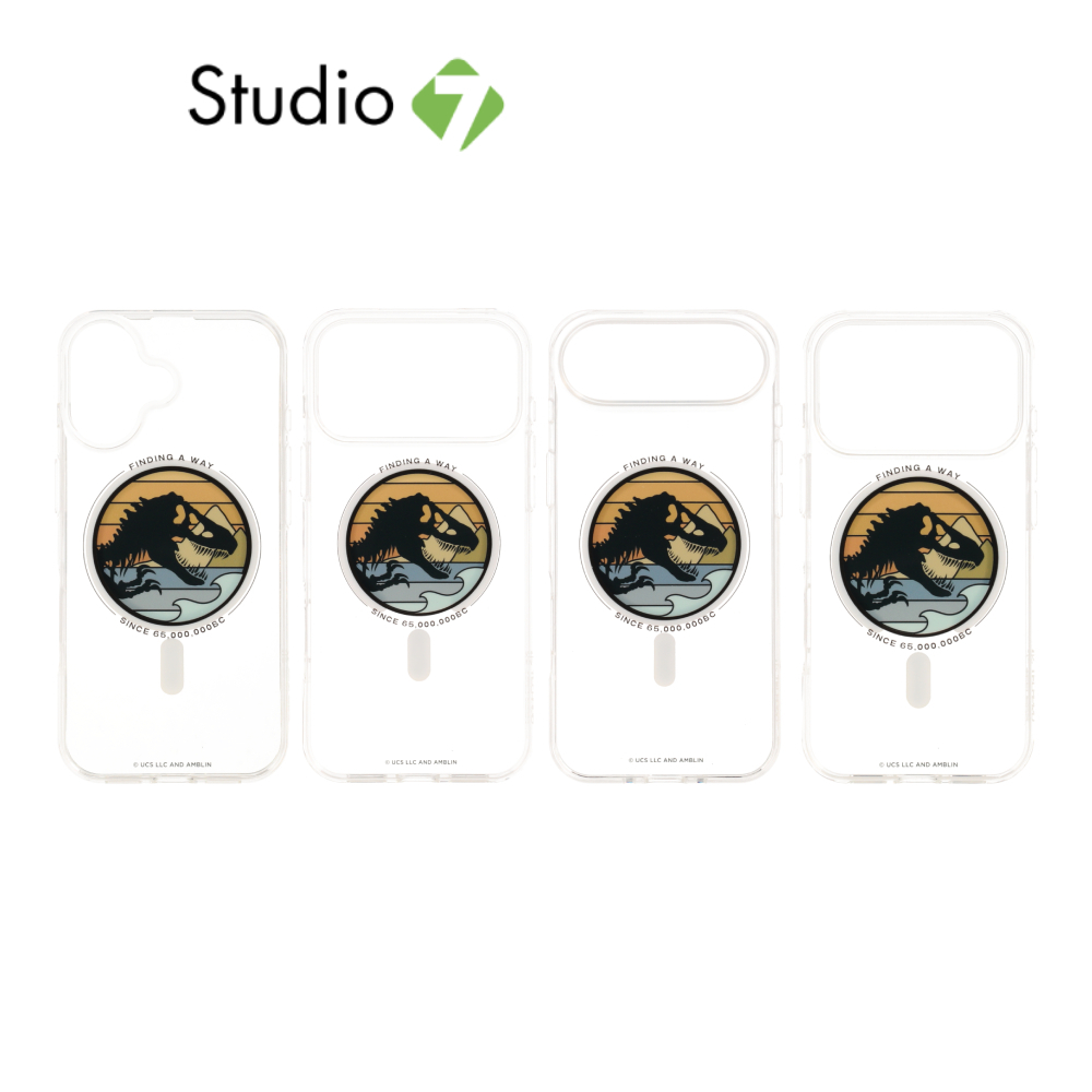 Jurassic World x TECHPRO เคสใส iPhone 17/Air/Pro/Pro Max by Studio7