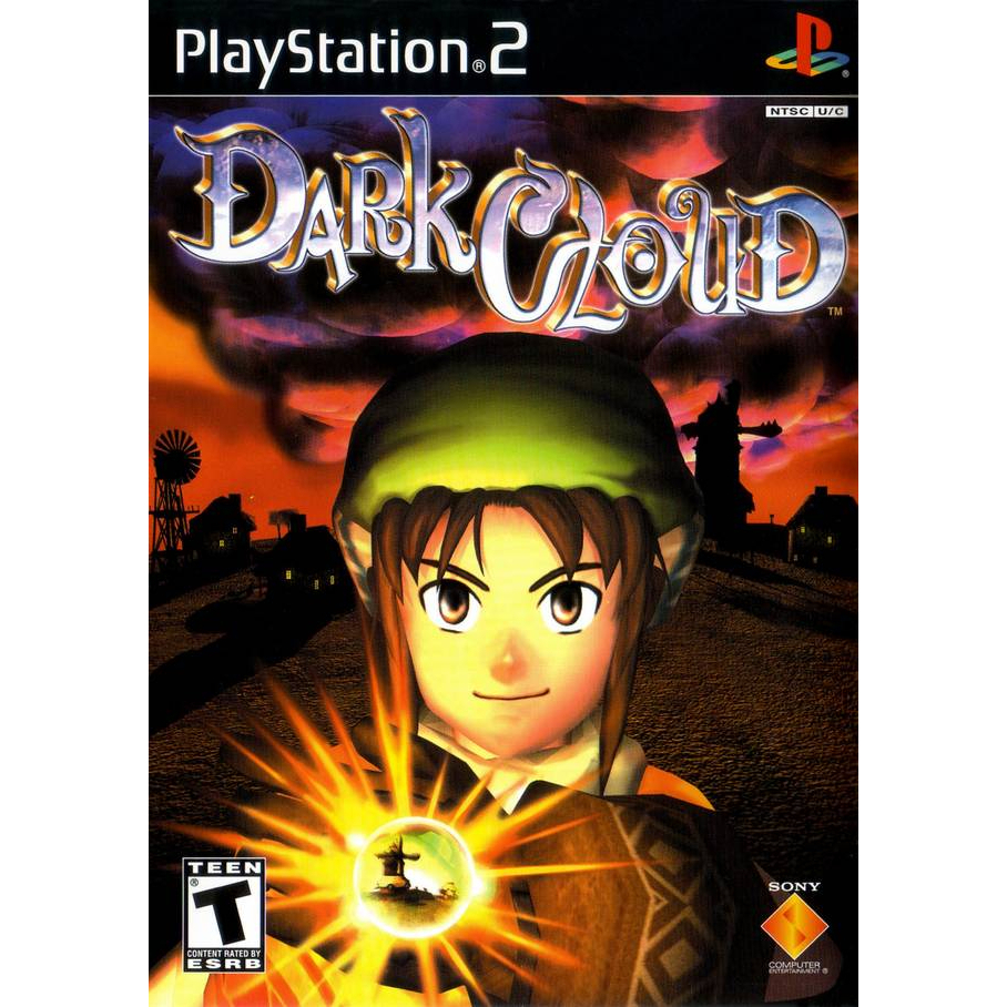 [PS2] Dark Cloud (1 DISC) เกมเพลทู แผ่นก็อปปี้ไรท์ PS2 GAMES BURNED DVD-R DISC