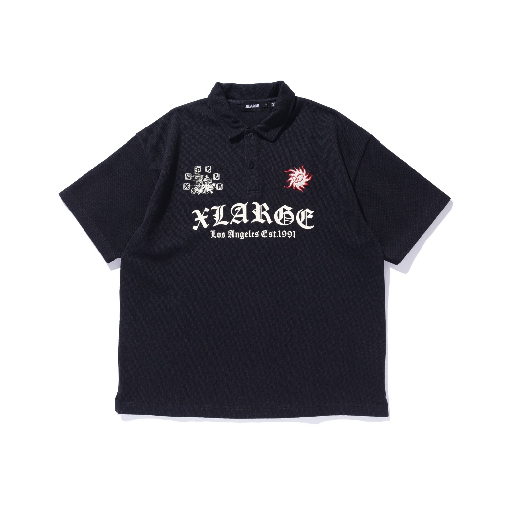 เสื้อเชิ้ต XLARGE รุ่น Multi Logo Polo Shirt