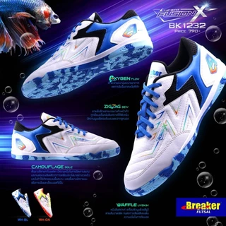 (Breakerลิขสิทธิ์💯)ไซส์ 37-44 รองเท้าฟุตซอล Breaker Lucent Fusion X ไซส์เด็ก-ผู้ใหญ่
