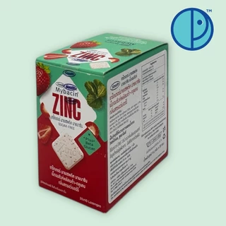 Greater Myseptic Mybacin Zinc เกร๊ทเตอร์ มายเซพติค มายบาซิน เม็ดอมซิงค์ พลัส (กล่องละ 20 ซอง x 10 เม็ด)