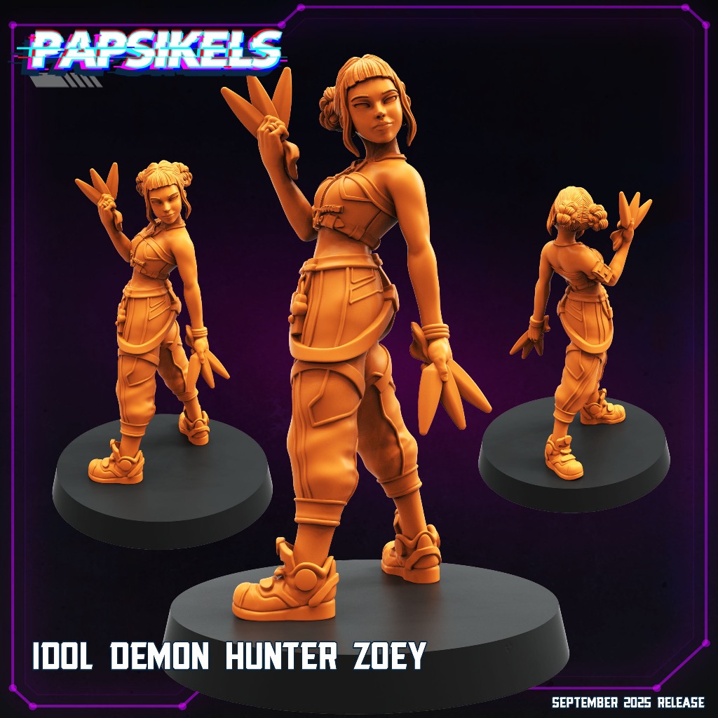 IDOL DEMON HUNTER ZOEY