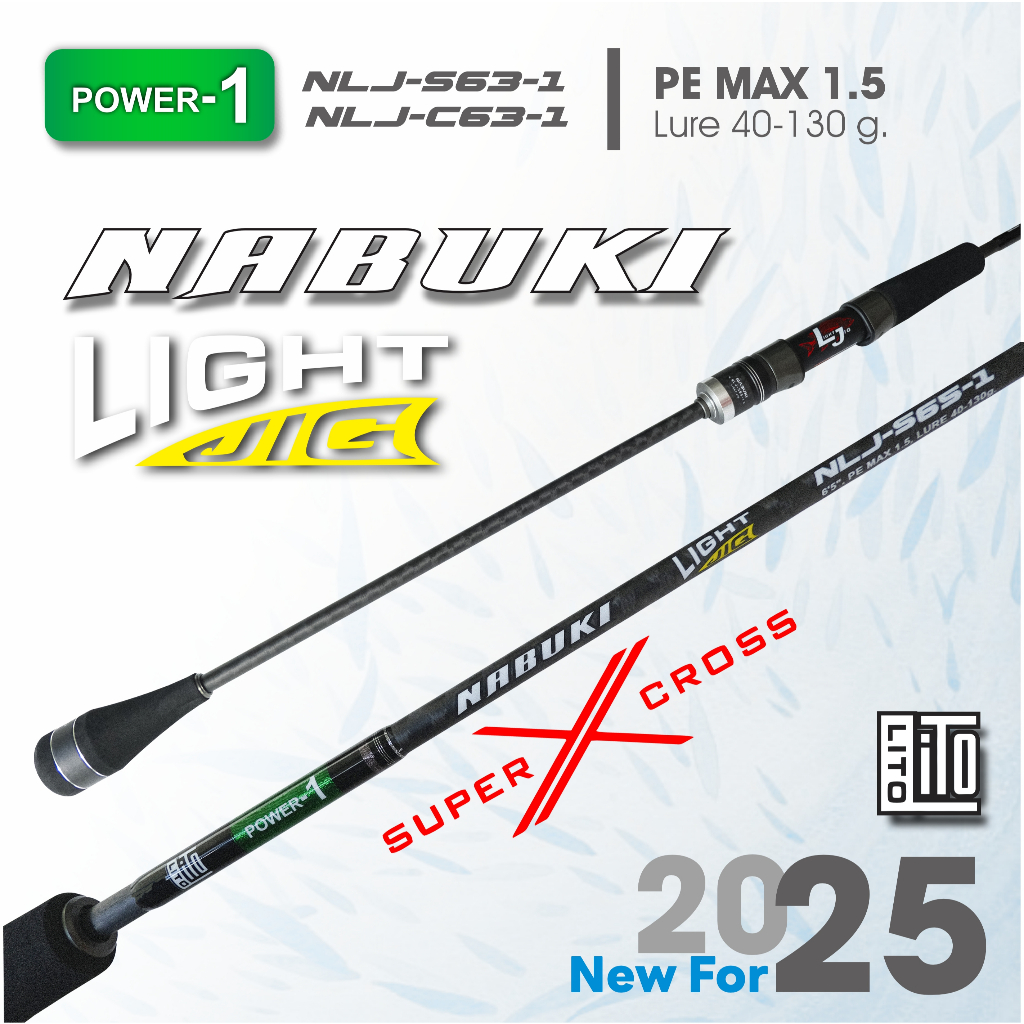 คันไลท์จิ๊ก LITO NABUKI LIGHT JIG ปี2025 (ต่อโคน) - รูปที่ 3