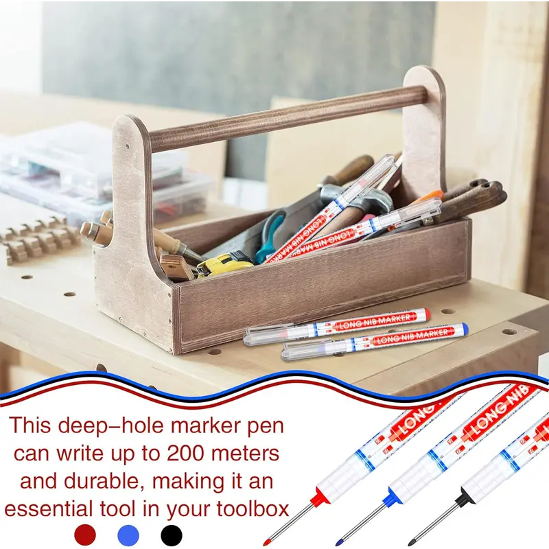 ราคาส่ง ปากกาเขียนยาง 3สี กันน้ำ ปากกาอเนกประสงค์ เขียนเหล็ก กระเบื้อง กระจก พลาสติก แก้ว ไม้ แต้มสีรถ - รูปที่ 7