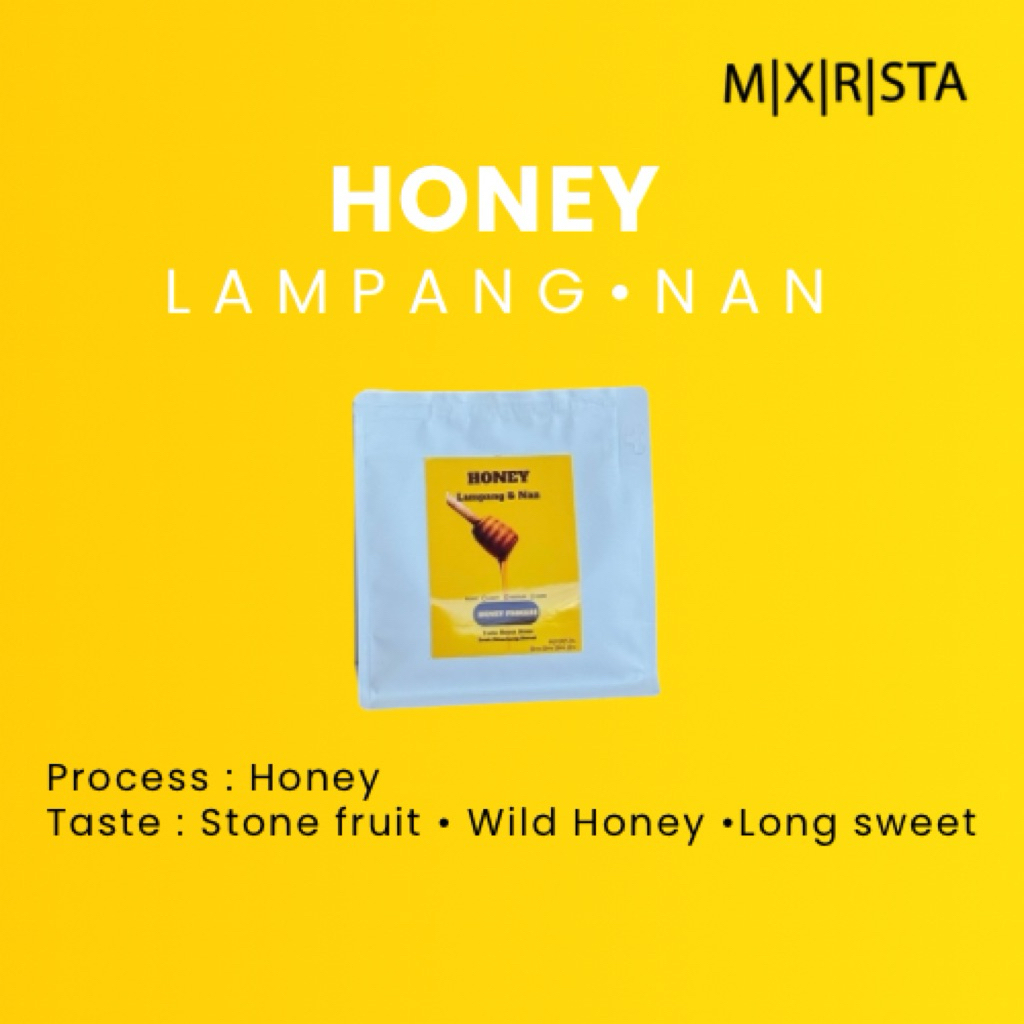 เมล็ดกาแฟคั่ว Honey (Nan Lampang) Honey Process Light Roast Mixirista